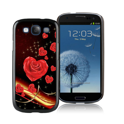 Valentine Rose Love Samsung Galaxy S3 9300 Cases CUR - Click Image to Close